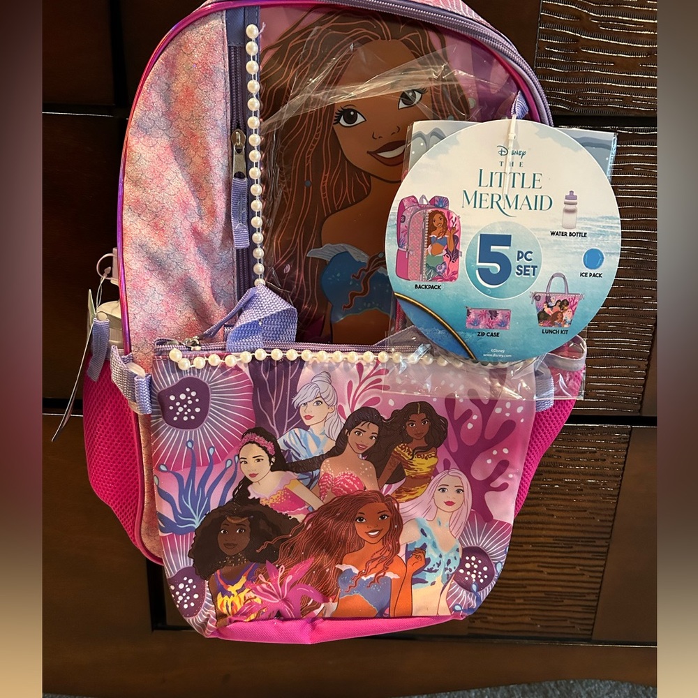 NWTs Disneys The Little Mermaid Backpack